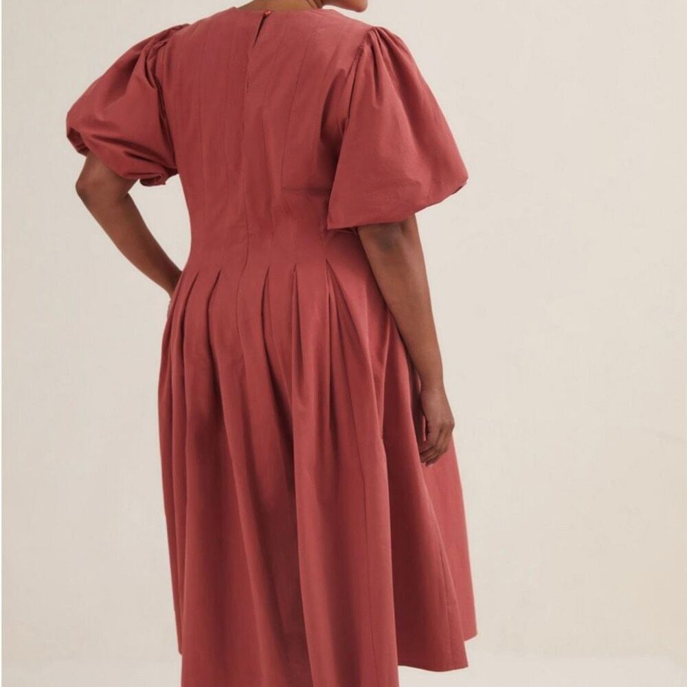 Anthropologie Akemi + Kin Corset Seamed Midi Dress 20W - Picture 3 of 10
